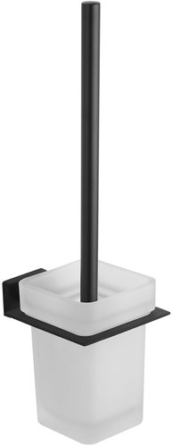 AQUALINE APOLLO závěsná, mléčné sklo, černá 1416-08B - Toilet Brush - Main image