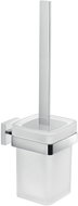 GEDY ELBA závěsná, mléčné sklo, chrom A033313 - Toilet Brush