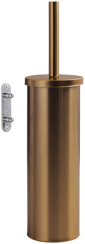 GEDY FLIP Wall-Mounted, Lift&Clean System, Brass 52330382 - Toilet Brush - Main image