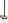 Hanging Light, Frosted Glass, Black/Gold WS008BG