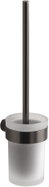 GEDY PIRENEI závěsná, mléčné sklo, gun metal PI330381 - Toilet Brush