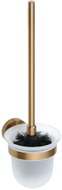 SAPHO X-ROUND COPPER závěsná, mléčné sklo, měď XR303PG - Toilet Brush