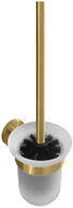 SAPHO X-ROUND GOLD závěsná, mléčné sklo, zlatá XR303GB - Toilet Brush