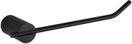 AQUALINE Toilet Roll Holder, Brass, Black UN88233B - Toilet Paper Holder