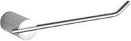 AQUALINE Toilet Paper Holder, Brass, Silver UN88233C - Toilet Paper Holder