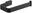 Roll Holder, Alloy, Black A82414