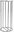 Paper Stand, Steel, Silver 11116100