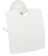 SAPHO X-ROUND Držák na toaletní papír, mosaz, bílý XR732W - Toilet Paper Holder