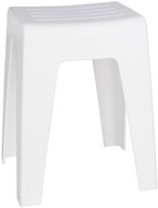 Wenko Plastic bath stool with moulded seat - Stool