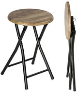 Wenko Folding bathroom stool Forio, loft, with seat 30 × 46 cm - Stool
