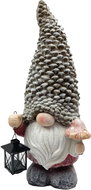 PRODEX Christmas decoration - elf with lantern, cone cap, 60 × 26 cm - Christmas Decoration