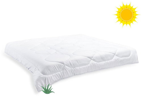 Brotex French blanket Aloe Vera summer 200 × 200 cm 600 g - Duvet  - Main image