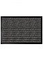 B-line DuraMat 2868 černá 50 × 80 cm - Rohožka