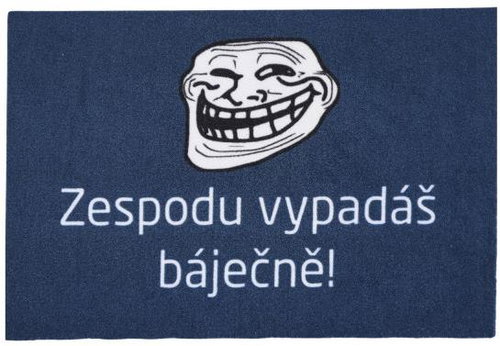 Mujkoberec Original Rohožka Zespodu vypadáš báječně (Meme) 40 × 60 cm - Rohožka - Main image