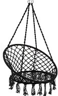 TEXTILOMANIE Z8věsné křeslo Kolumbia, černé - Hanging Chair
