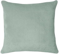 TEXTILOMANIE Dekorační polštářek z mikroplyše mentolový - Pillow