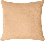 TEXTILOMANIE Dekorační polštářek z mikroplyše béžový - Pillow