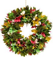 DOMMIO Easter decoration - Spring wreath decorated, diameter 30 cm - Wreath