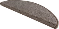 Vopi schodový nášlap Matere, hnědá, 24 × 65 × 4 cm půlkruh, (5ks) - Carpet