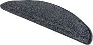 Vopi schodový nášlap Matere, antracit, 24 × 65 × 4 cm půlkruh, (5ks) - Carpet