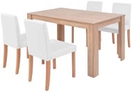 Shumee Pětidílná sada jídelního stolu a židlí - Jídelní set