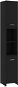 Shumee Kúpeľňová skrinka čierna 30 × 30 × 183,5 cm - Kúpeľňová skrinka
