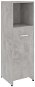 Shumee Kúpeľňová skrinka betónovo sivá 30 × 30 × 95 cm - Kúpeľňová skrinka