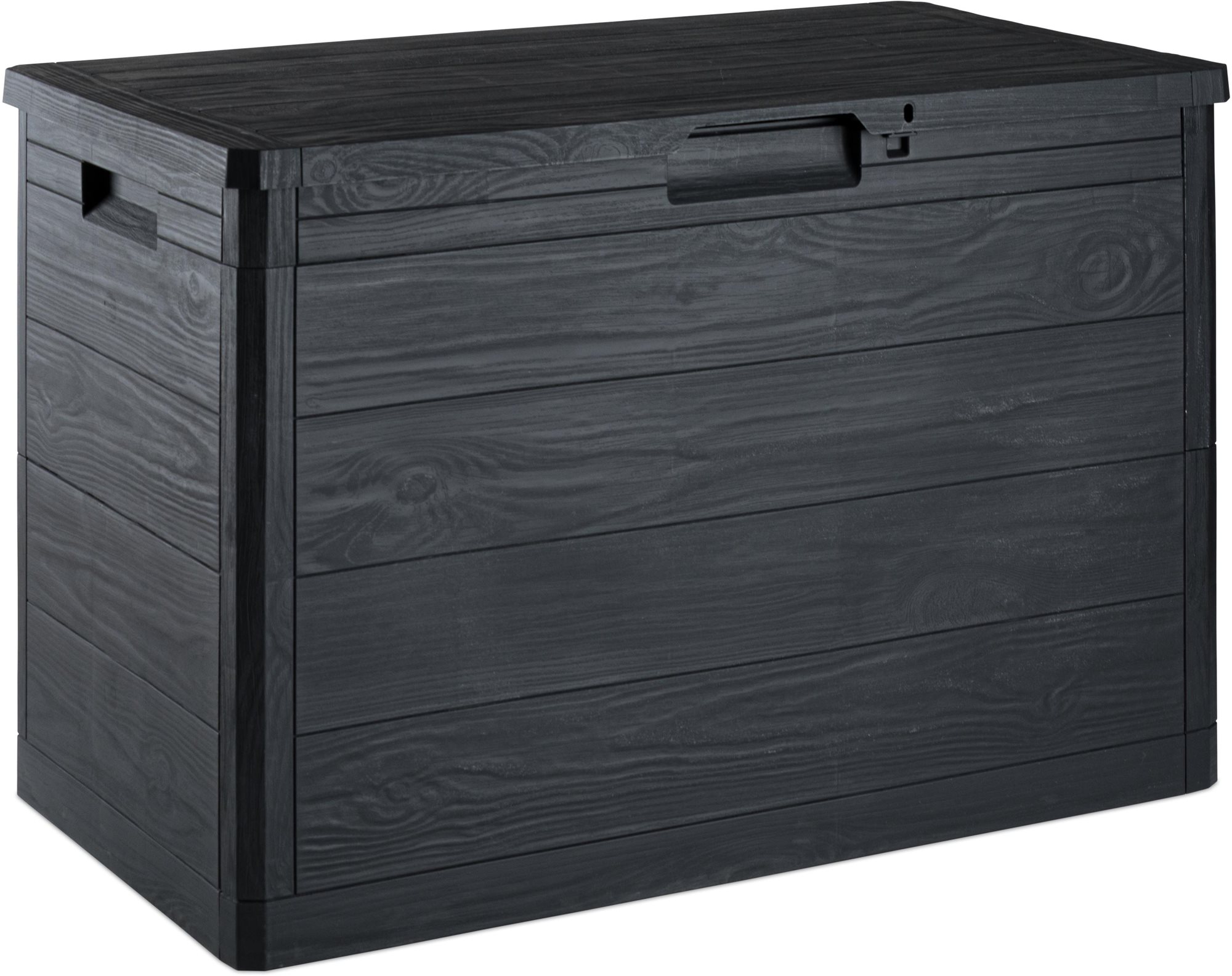TOOMAX Woodys tárolóláda, 160 l, grafitszürke