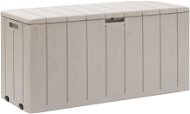 TOOMAX Bravo úložný box 270 l - světle šedý - Garden Storage Box