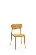 ROJAPLAST Židle zahradní Aire, hořčicová žlutá - Zahradní židle