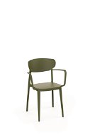 ROJAPLAST Židle zahradní Mare Armchair, olivové - Zahradní židle