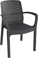 TOOMAX Židle zahradní Numana, grafit - Zahradní židle