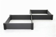 KETER Záhon vyvýšený Vista Modular Duo, dřevoplast, šedý - 2ks v balení - Vyvýšený záhon