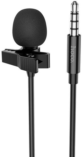 Hoco L154 Lavalier 3,5 mm mini jack, černý - Mikrofon - Hlavní obrázek