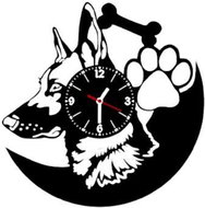 Clock LP vynil 30cm Wolfman - Wall Clock