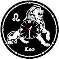 hodiny LP vynil 30cm Znamení Lev - Nástěnné hodiny