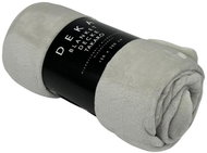 Home Elements Microflannel blanket 150 × 200 cm, light grey - Blanket