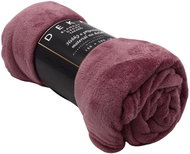 Home Elements Microflannel blanket 150 × 200 cm, old pink - Blanket