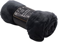 Home Elements Microflannel blanket 150 × 200 cm, dark grey - Blanket