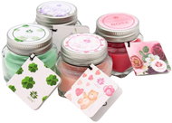 Arôme svíčka s přáním 28 g, Floral mix 4 vůní, 24 kusů - Candle Set