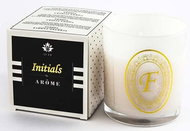 Arôme svíčka s písmenky Vanilka 200g - F - Candle