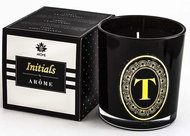 Arôme svíčka s písmenky Vanilka 200 g - T - Candle