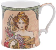 Home Elements porcelain mug 360 ml, Mucha, Spring - Mug