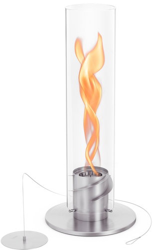 Höfats Spin 1200 Silver - Bioethanol Fireplace - Main image