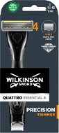 WILKINSON Quattro Essential Precision Trimmer + hlavica 1 ks - Holiaci strojček