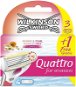 Quattro for Women (3 + 1 pc) - Women's Replacement Shaving Heads