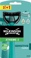 WILKINSON Xtreme3 Sensitive Comfort 4 db - Eldobható borotva