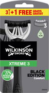 WILKINSON Xtreme3 Black Edition 4 db - Eldobható borotva