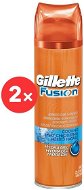 GILLETTE Fusion ProGlide Cooling 2× 200 ml - Gél na holenie