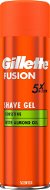 Gel na holení GILLETTE Fusion Shave Gel Sensitive with Almond oil 200 ml - Gel na holení